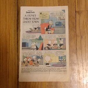 Walt Disney Comics And Stories Donald Duck Comic Book #36 No 9 June 1976